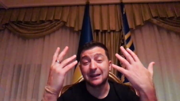 Зеленский нарушил свое обещание и лечится в больнице Феофания, а не обычной поликлинике. Фото: Скриншот