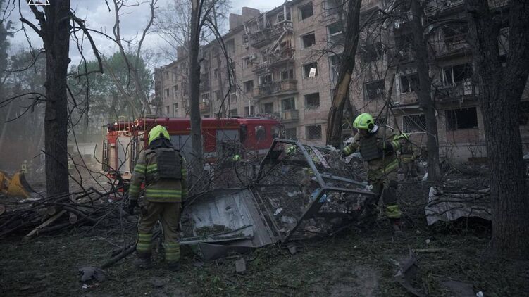 Дом в Святошинском районе Киева, где погибли 12 человек