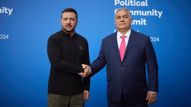 Президент Украины Владимир Зеленский и премьер Венгрии Виктор Орбан. Фото: president.gov.ua