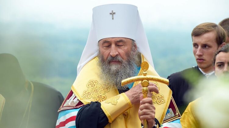 Предстоятель УПЦ митрополит Онуфрій. Фото: Сергій Рижков
