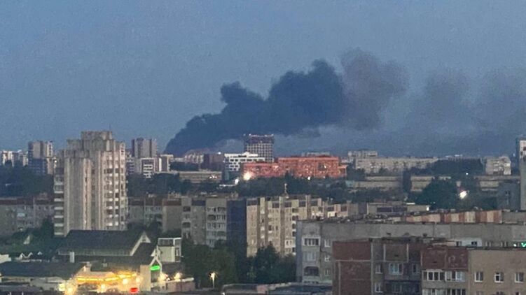 Приліт Львовом у ніч на суботу