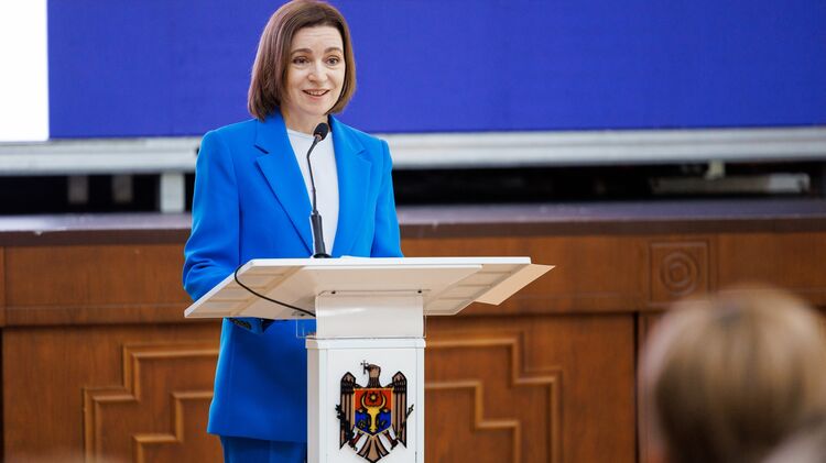 Президент Молдовы Майя Санду. Фото: Фейсбук