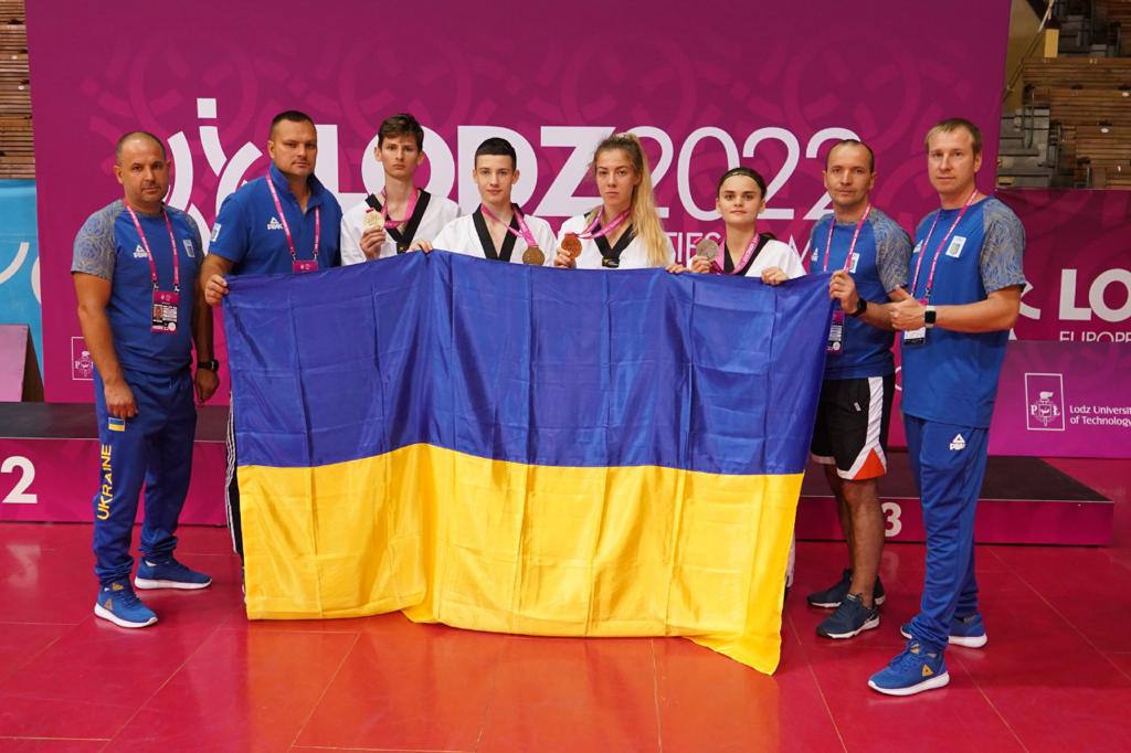 Украина очень удачно выступила на Европейских студенческих играх в Лодзи 