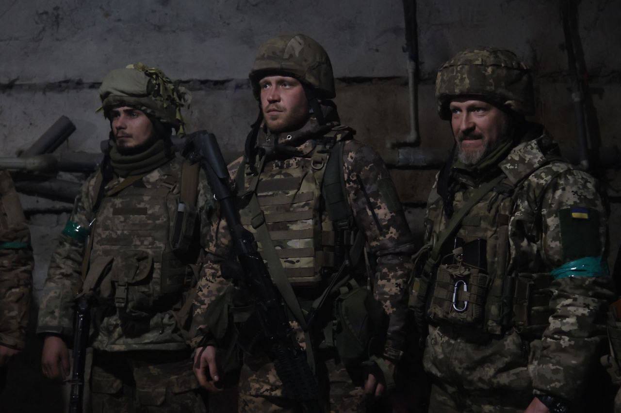 Сырский посетил Бахмут