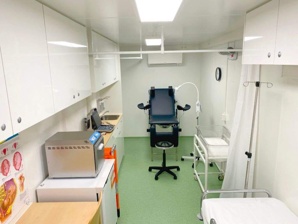 Мобильный роддом в Изюме