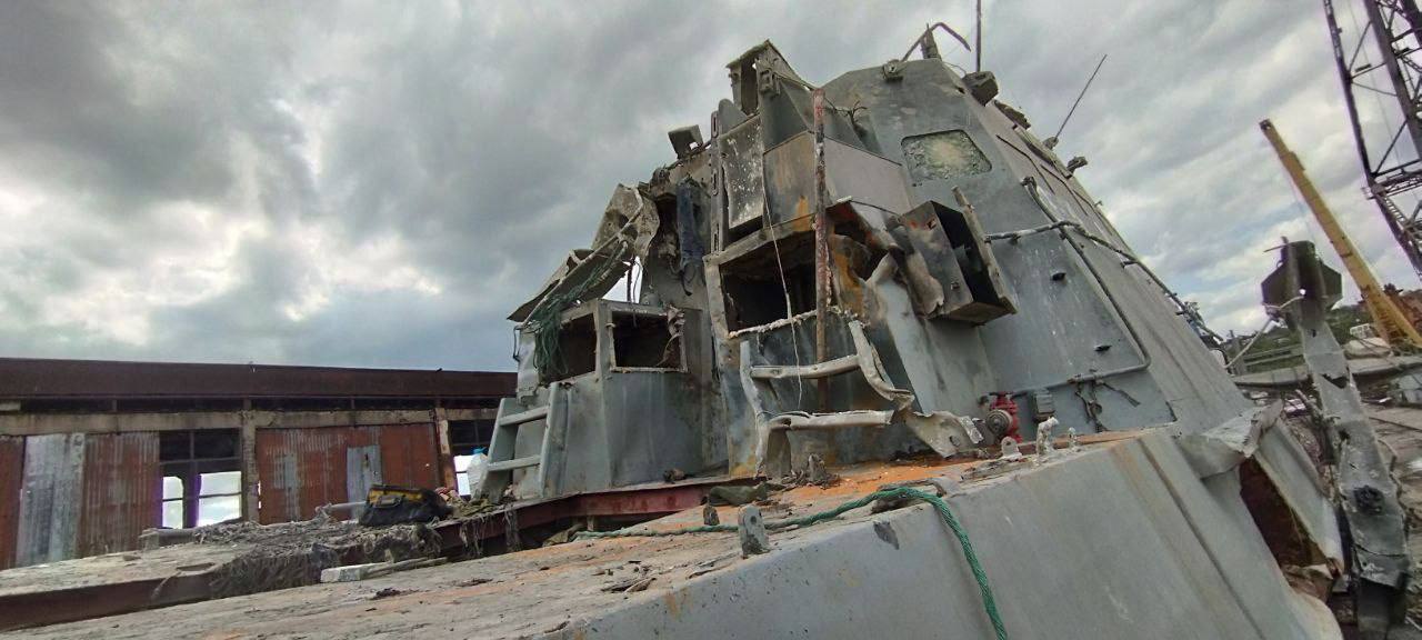 Бронекатер "Лубны" затонул во время боев за Мариуполь