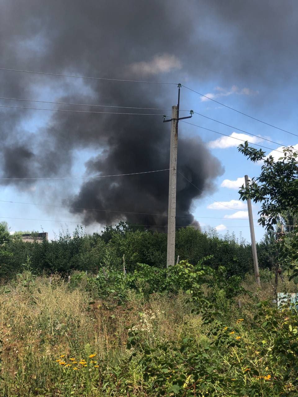 Взрыв в Авдеевке