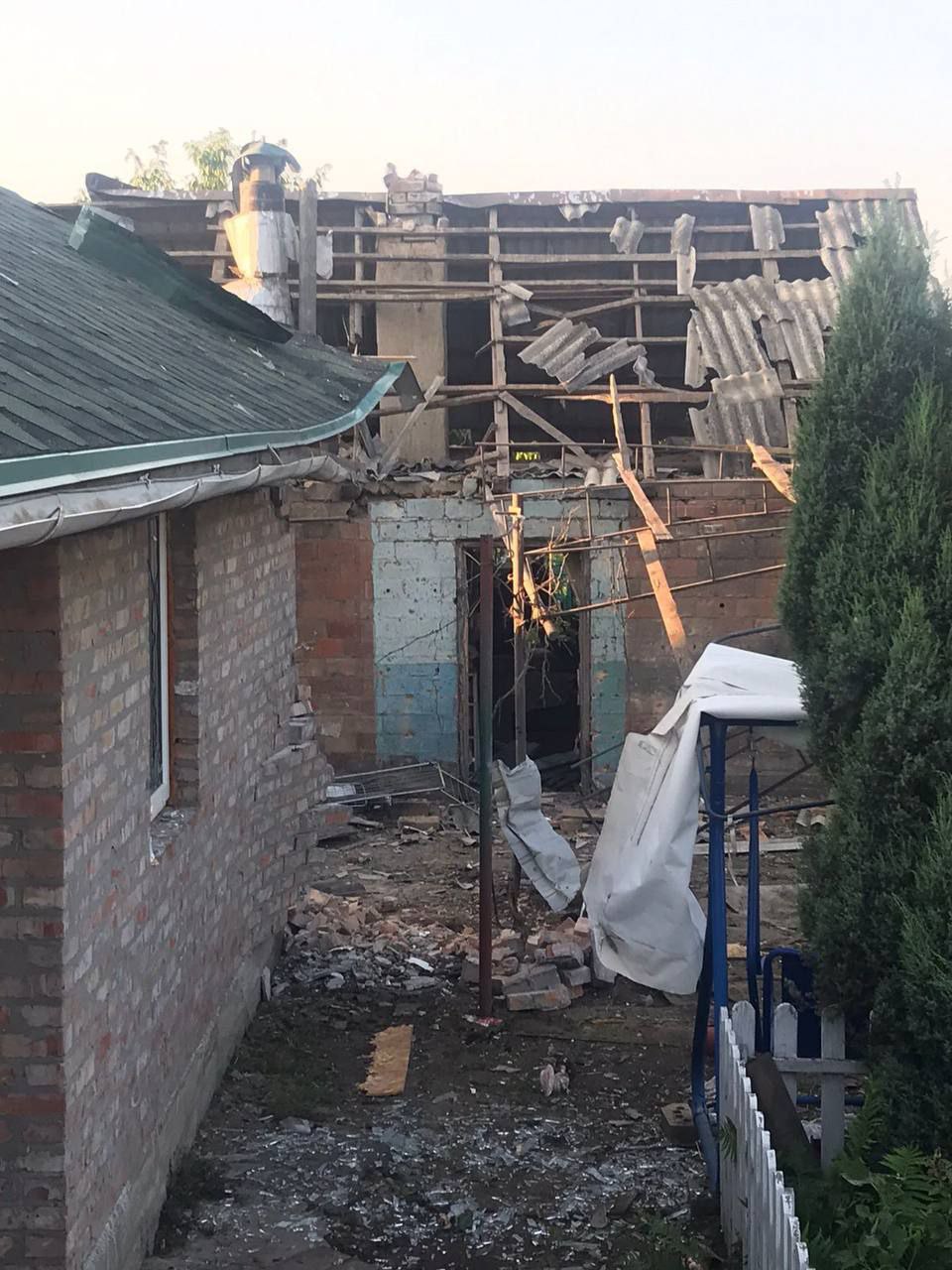 Обстрел Никополя