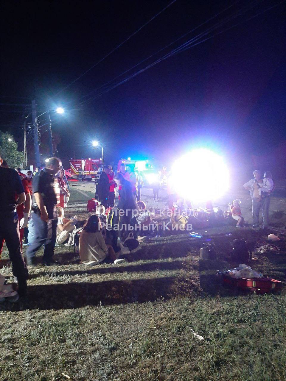 Ночная авария