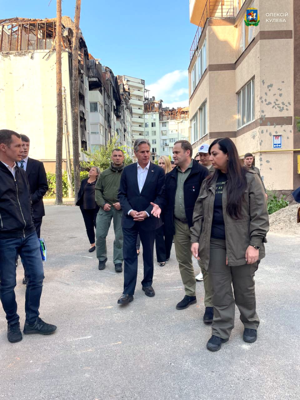 Блинкен в Ирпене, фото 1