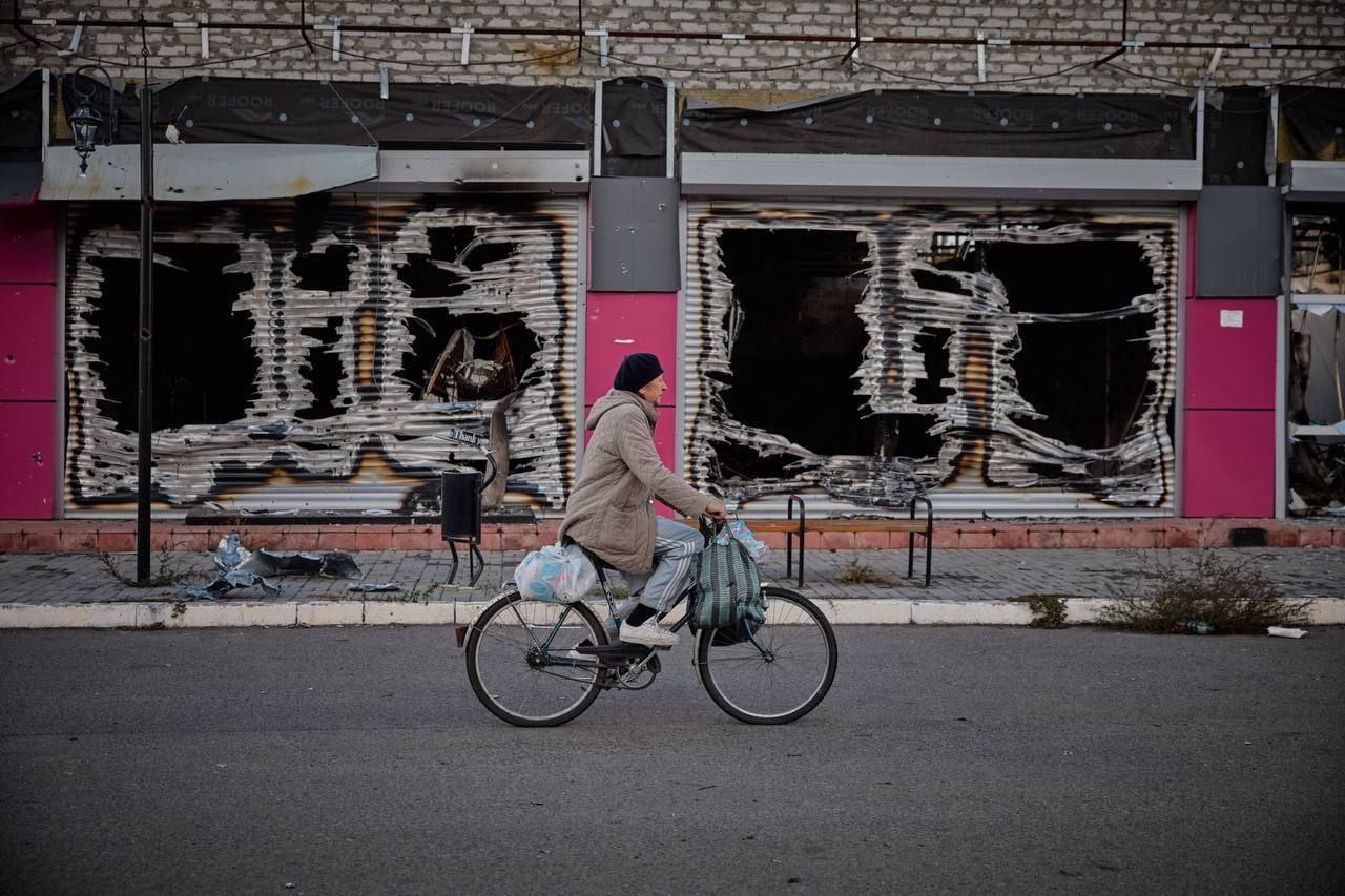 Последствия боевых действий в Лимане