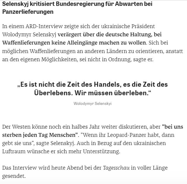 Зеленский раскритиковал Шольца