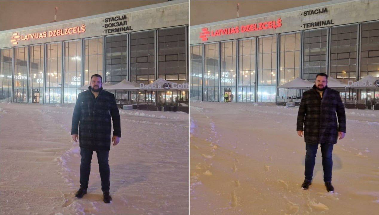 Фото вокзалу у Ризі