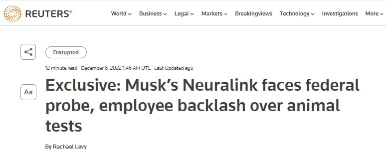 скандал вокруг Маска