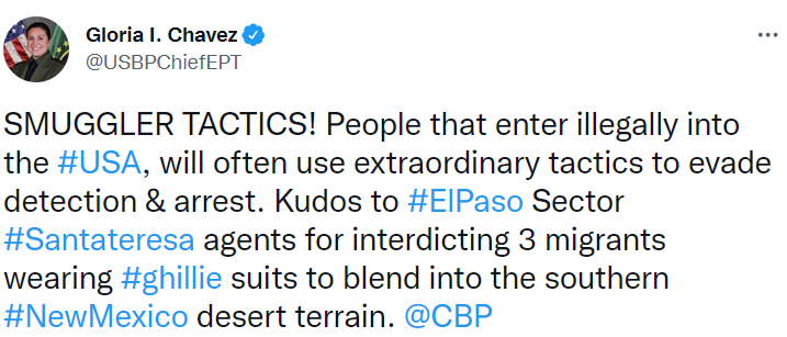 На границе с Мексикой пограничники США задержали троих нелегалов