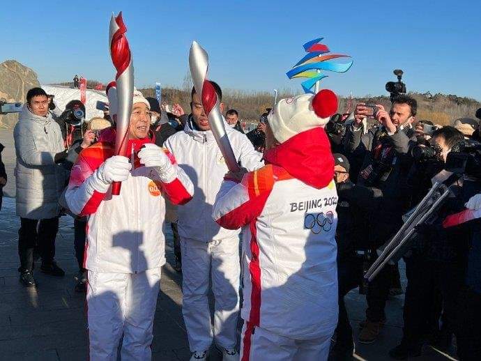 Эстафета стартовала 2 февраля. Фото: Twitter/ Seenukara1