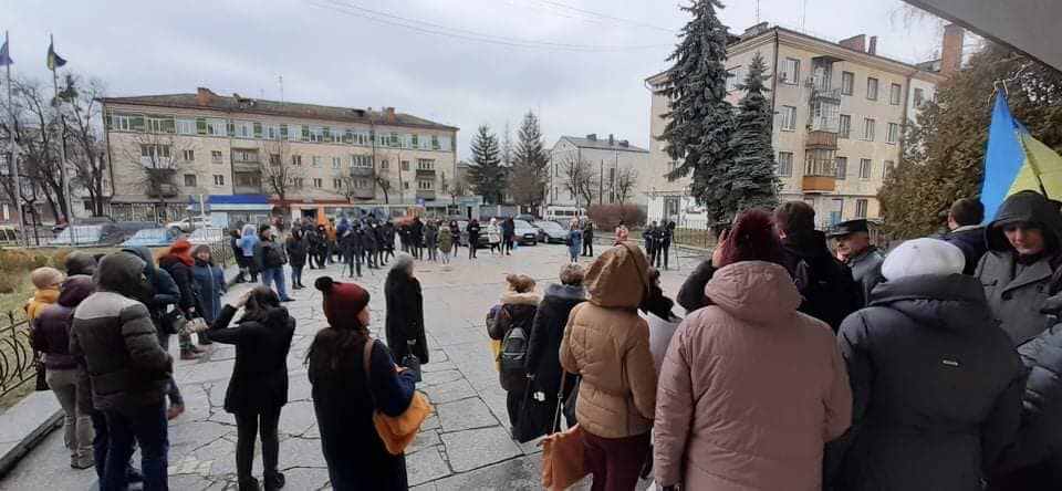 Акции в Житомире, Запорожье и Луцке. Фото: facebook.com/Sergiy Tomilenko