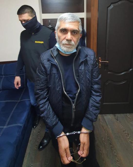 Задержанный авторитет Дед