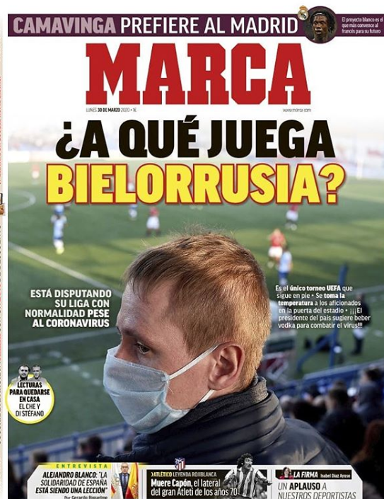Обложка издания Marca