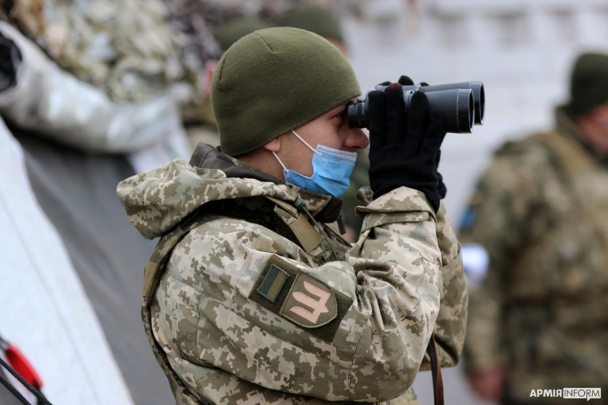 учения одной из бригад ВСУ прошли на полигоне "Широкий Лан"