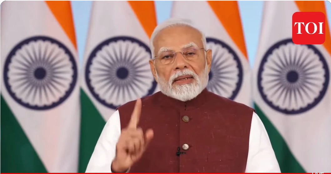Зображення Наренрда Моді. Джерело - Телеграм