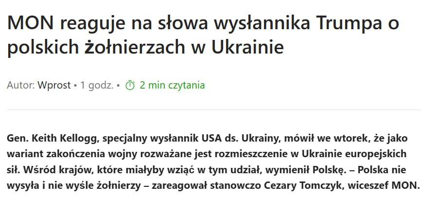 Снимок заголовка на wprost.pl