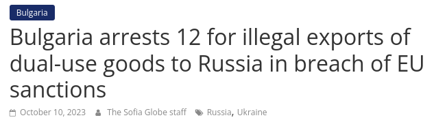 Снимок заголовка в sofiaglobe.com